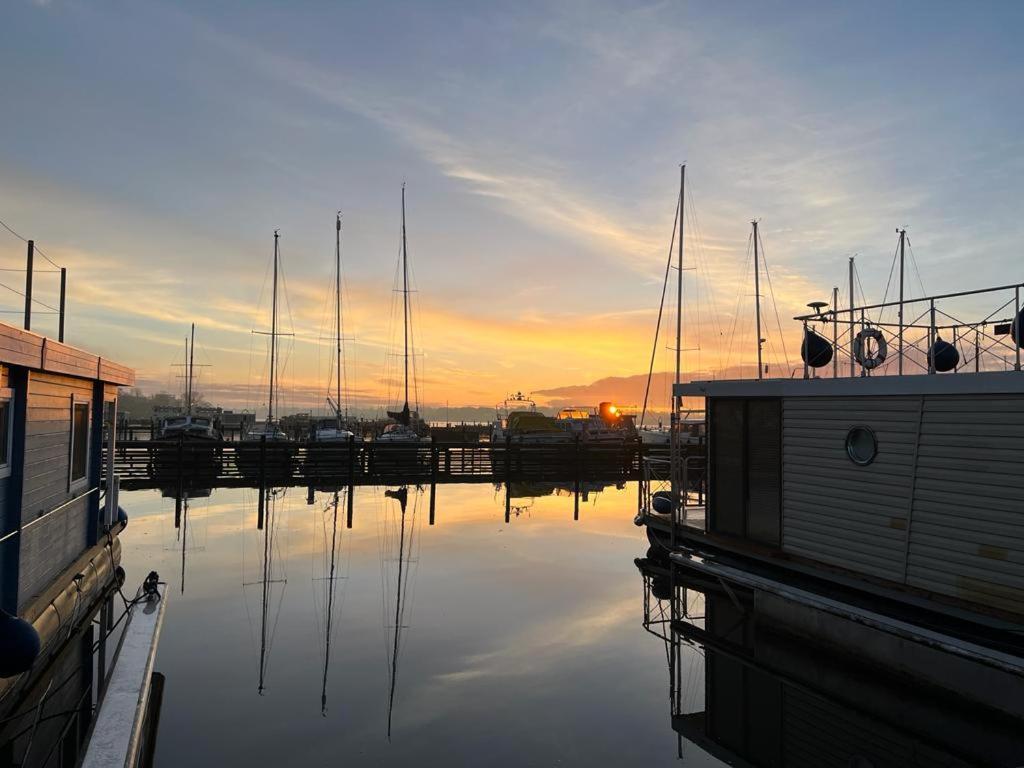 Ostsee Hausboot Schleswig Ostseeblick 1 Eksteriør billede