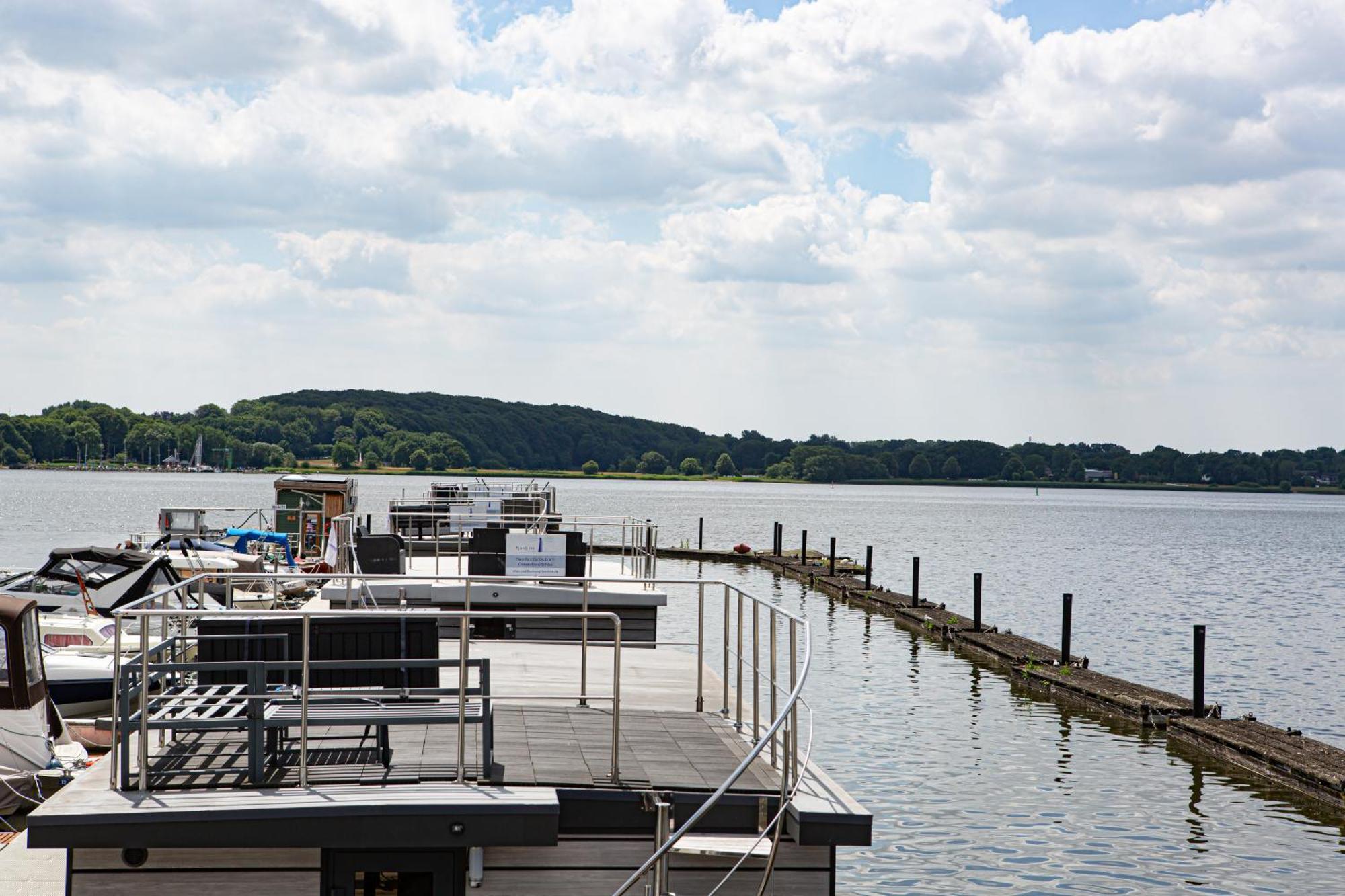 Ostsee Hausboot Schleswig Ostseeblick 1 Eksteriør billede