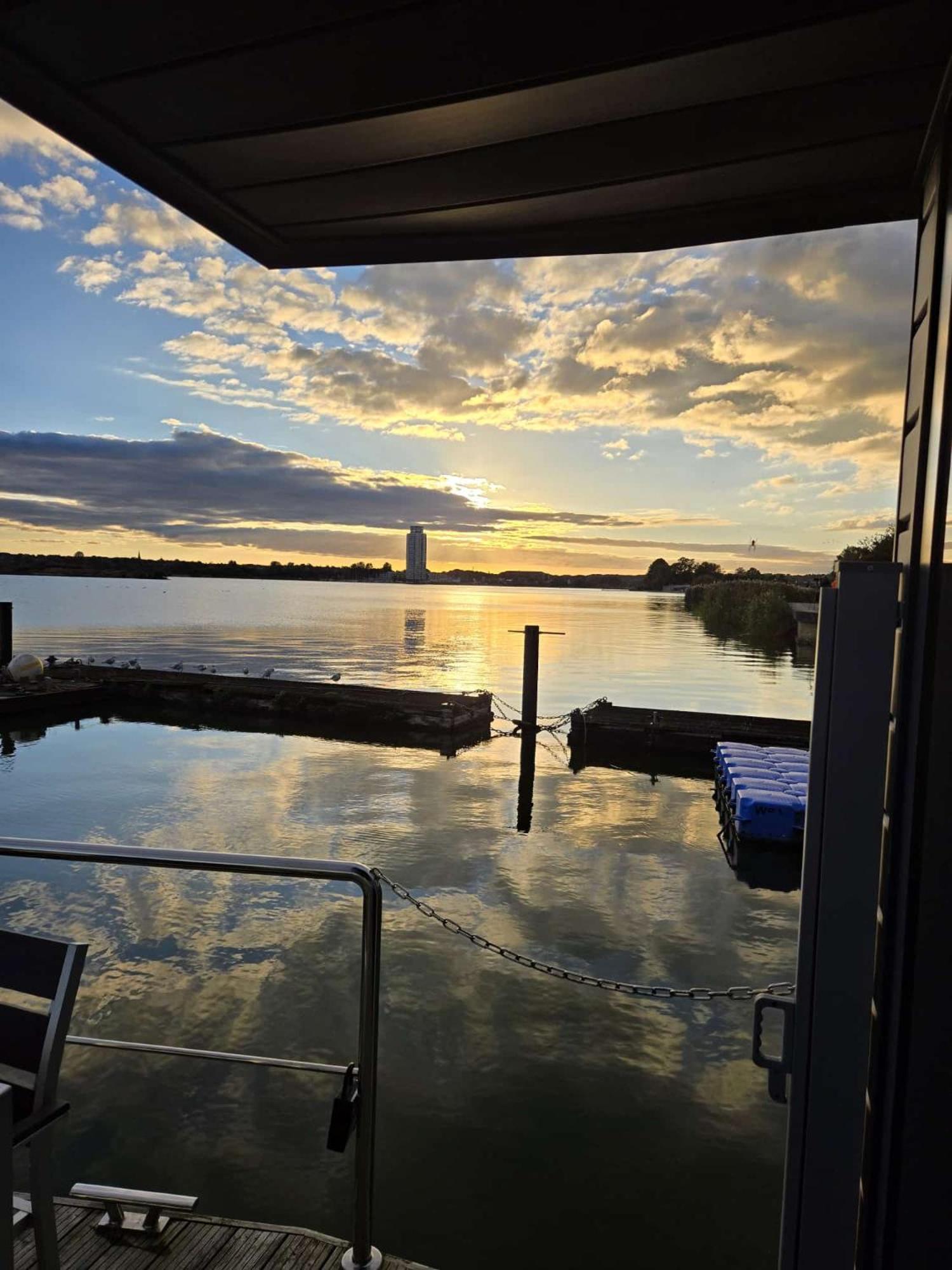 Ostsee Hausboot Schleswig Ostseeblick 1 Eksteriør billede